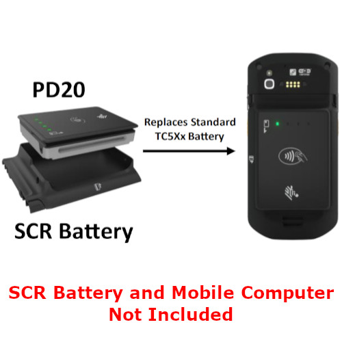 Zebra Payment Battery for TC53/TC58/TC73/TC78 PN BTRY-NGTC5TC7-PYMT