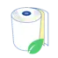 Star Micronics 2 Ply Carbonless Receipt Paper Roll PN 37966300