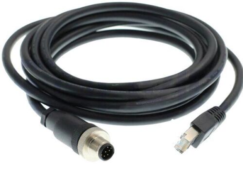 Datalogic 10ft Flexible Industrial Ethernet Cable PN 93A050126