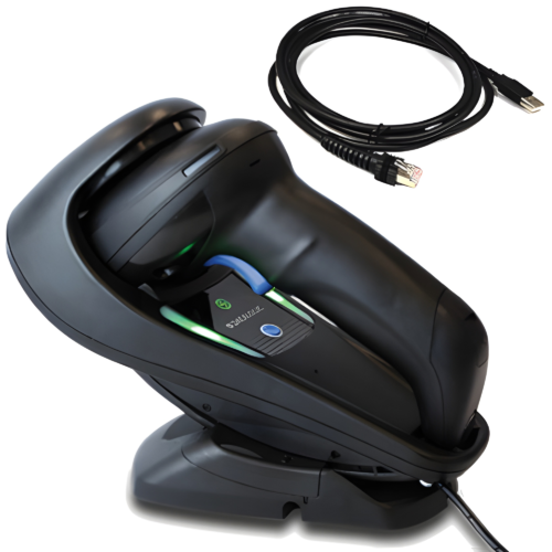 Datalogic Gryphon 4500 Hand Held Barcode Scanner PN GBT4500-BK-BTK1HDD