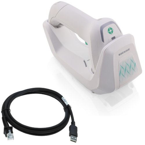 Datalogic Gryphon 4600 Handheld Barcode Scanner PN GBT4600-HC-BTK1-HP