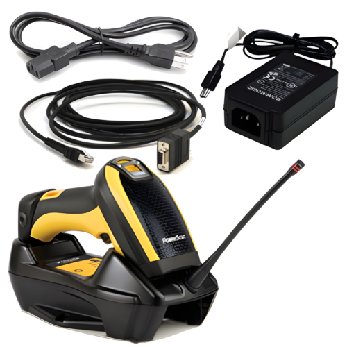 Datalogic PowerScan 9100 Handheld Barcode Scanner PN PM9100-910RBK20