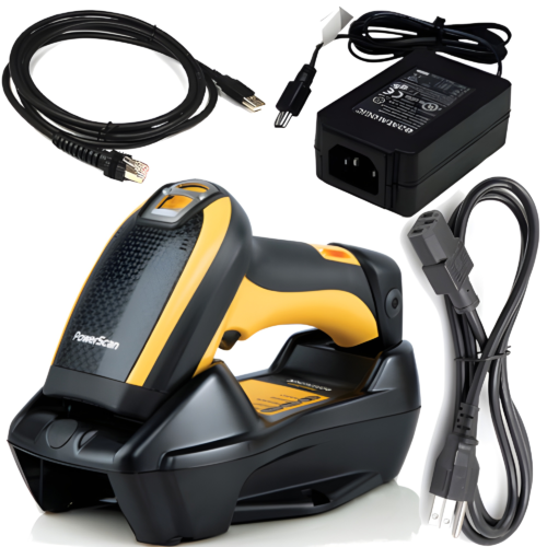 Datalogic PowerScan 9500 Series Handheld Barcode Scanner PN PM9501-DPM910RBK10
