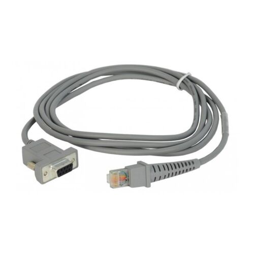 Datalogic RS-232 Barcode Scanner Serial Cable PN 8-0736-17