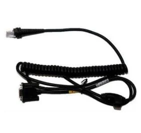 Honeywell 16ft DB9 Female Coiled Serial Data Transfer/Power Cable CBL-020-500-C00 PN CBL-020-500-C00