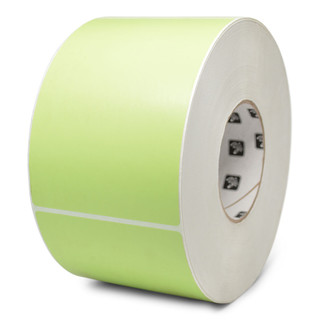 Zebra Z-Perform 2000T 4X6 Flood-coated Green Thermal Transfer Labels 3in-Core 1000/Roll 4/Box PN 10006208-2