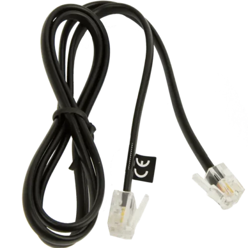 Jabra Dealer Boards Phone Converter RJ9 4P4C-RJ6 6P4C Cable PN 8800-00-101