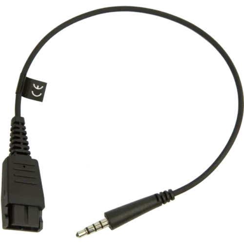 Jabra Link Straight Headset Quick Disconnect Adapter Cable PN 8800-00-99