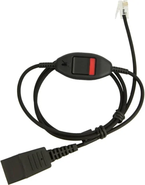Jabra Quick Disconnect Mute Supervisory Cord for Link 860 PN 2520194