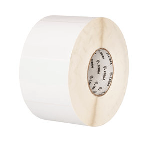 Zebra Z-Select 4000T 4x1 TT Labels 1" Core 2260/Roll 4/Box PN 83340