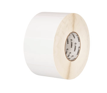 Zebra Z-Select 4000T 2x1 TT Labels 1" Core 2260/Roll 8/Box PN 83259