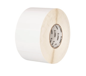Zebra Z-Select 4000T 2.25x1.25 TT Labels 2100/Roll 12/Box 1" Core PN 800272-125