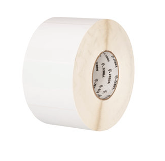 Zebra Z-Perform 2000T 3.25x5-Inch All-Temp TT Labels 1040/Roll 6/Box 3-Inch Core PN 72371