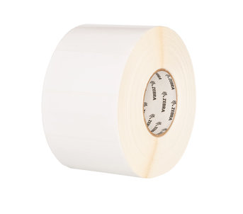 Zebra Z-Select 4000D 4x2.50 DT All-Temp Labels 2220/Roll 4/Box PN 72344