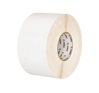 Zebra Z-Select 4000T 5x2.5 TT Labels 2220/Roll 4/Box 3-In Core PN 72298