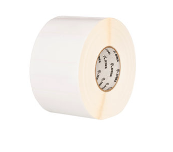 Zebra PolyPro 3000T 1x1.5 Thermal Transfer Labels 1in-Core 1450/Roll 1/Box PN 10023329