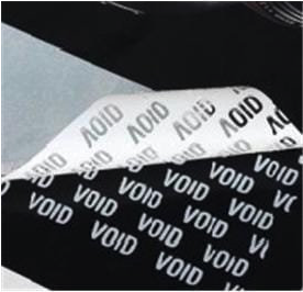 Zebra 8000T Void Gloss 2x1 Thermal Transfer Labels 3in-Core 3000/Roll 1/Box PN 10023259