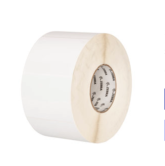 Zebra Polyester Z-Xtreme 4000T White 3x1 Thermal Transfer Labels 3000/Roll 1/Box 3in-Core PN 10023245