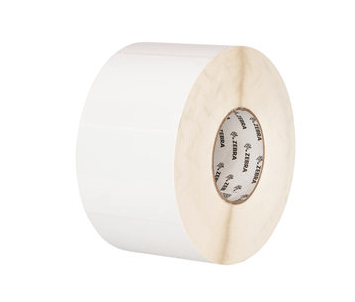 Zebra Z-Xtreme 4000T White High-Tack 4x3 Thermal Transfer Labels 1000/Roll 1/Box 3in-Core PN 10023233
