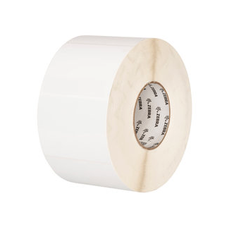 Zebra Z-Xtreme 4000T White High-Tack 3x1 Thermal Transfer Labels 3000/Roll 1/Box 3in-Core PN 10023229