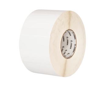Zebra Z-Xtreme 4000T White 0.9x0.9 Thermal Transfer Labels 1in-Core 1000/Roll 1/Box PN 10023239