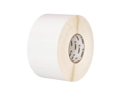 Zebra Z-Xtreme 4000T White High-Tack 1.5x5 Thermal Transfer Labels 10000/Roll 1/Box 3in-Core PN 10023226