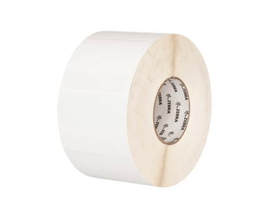 Zebra Z-Xtreme 4000T White High-Tack 2x1 Thermal Transfer Labels 3000/Roll 1/Box 3in-Core PN 10023227