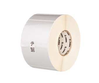 Zebra Z-Ultimate 4000T Silver 3x3 Thermal Transfer Labels 3in-Core 1000/Roll 1/Box PN 10023159