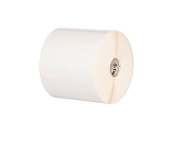Zebra Z-Ultimate 4000T High Tack White 1x0.5 Thermal Transfer Labels 7770/Roll 1/Box 3in-Core PN 10023050