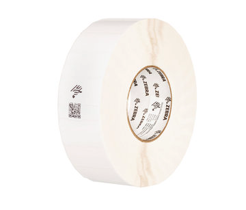Zebra Vinyl 8000T Z-Destruct 3x2 Thermal Transfer Labels 1000/Roll 1/Box 3in-Core PN 10022929