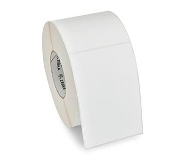 Zebra Z-Perform 1500T 4X3 Thermal Transfer Labels 2000/Roll 4/Box 3in-Core PN 10018349