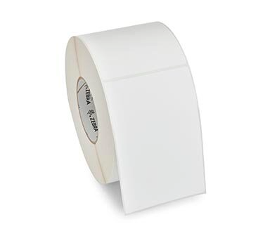 Zebra Z-Perform 1500T 4X6 Thermal Thermal Labels 1000/Roll 4/Box 3in-Core PN 10018340