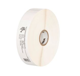Zebra 8000D Lab 4.125X1.1875 Direct Thermal Labels 2000/Roll 4/Box 1in-Core PN 10012148