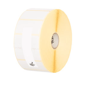 Zebra Z-Ultimate 2000T White 0.5X0.5 Thermal Transfer 10000/Roll 4/Box 3in-Core Labels PN 10011971