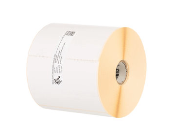 Zebra 8000D Near-IR 4X6 Direct Thermal Labels 5in-OD 410/Roll 4/Box 1in-Core PN 10010060