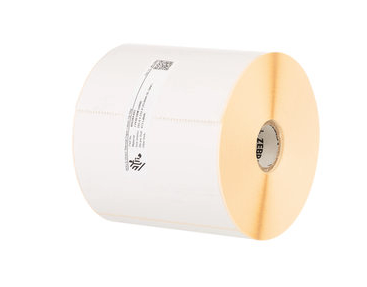 Zebra 8000D Near-IR 4X2.25 Direct Thermal Labels 5in-OD 1060/Roll 4/Box 1in-Core PN 10010059
