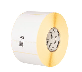 Zebra Z-Perform 2000D 4X4 Direct Thermal Labels 5in-OD 1in-Core 640/Roll 6/Box PN 10010033