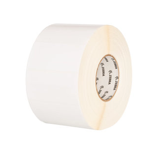 Zebra Z-Select 4000D 3X1 Direct Thermal Labels 5in-OD 1in-Core 2340/Roll 6/Box PN 10010043