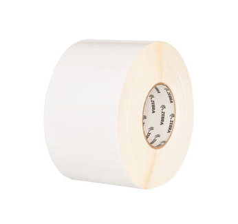 Zebra Z-Select 4000D 1.25X1 Direct Thermal Labels 5in-OD 1in-Core 2340/Roll 6/Box PN 10010038