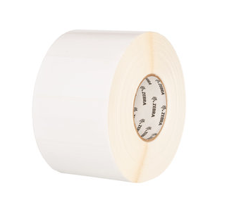 Zebra Z-Select 4000D 1X3 Direct Thermal Labels 5in-OD 1in-Core 840/Roll 6/Box PN 10010036