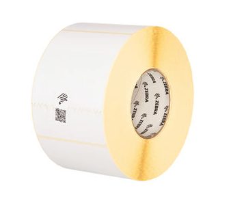 Zebra Z-Perform 2000D 4X2 Direct Thermal Labels 5in-OD 1in-Core 1240/Roll 6/Box PN 10010031