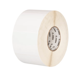 Zebra PolyPro 4000T 4X3 Thermal Transfer Labels 3in-Core 1420/Roll 4/Box PN 10008531