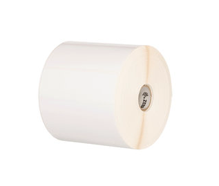 Zebra Z-Ultimate 4000T High Tack White 3X2 Thermal Transfer Labels 3in-Core 2280/Roll 4/Box PN 10008520