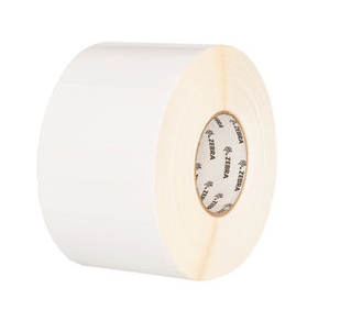 Zebra Z-Select 4000D 2.25X1.25 Direct Thermal Labels 3in-Core 3770/Roll 8/Box PN 10002635