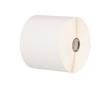 Zebra Z-Select 4000T Removable 4X6 Thermal Transfer Labels 8in-OD 3in-Core 1000/Roll 4/Box PN 10005486