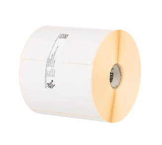 Zebra Z-Perform 1000D 4X3 Direct Thermal Labels 3in-Core 2000/Roll 4/Box PN 10000302