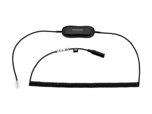 Jabra GN1200 RJ-9 to 3.5mm Jack MOD Plug 2M Cable PN 88011-100