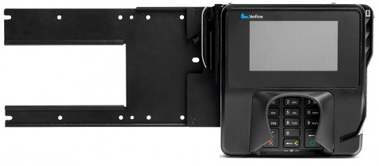 Elo EMV cradle kit for Wallaby self-service stand with I-Series compatible with Verifone MX915 M400 Ingenico iSC250 and Square Terminal PN E458992